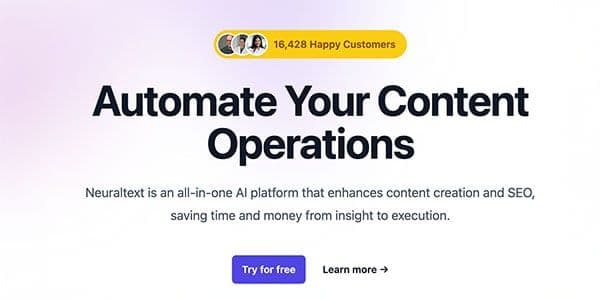 NeuralText AI tool