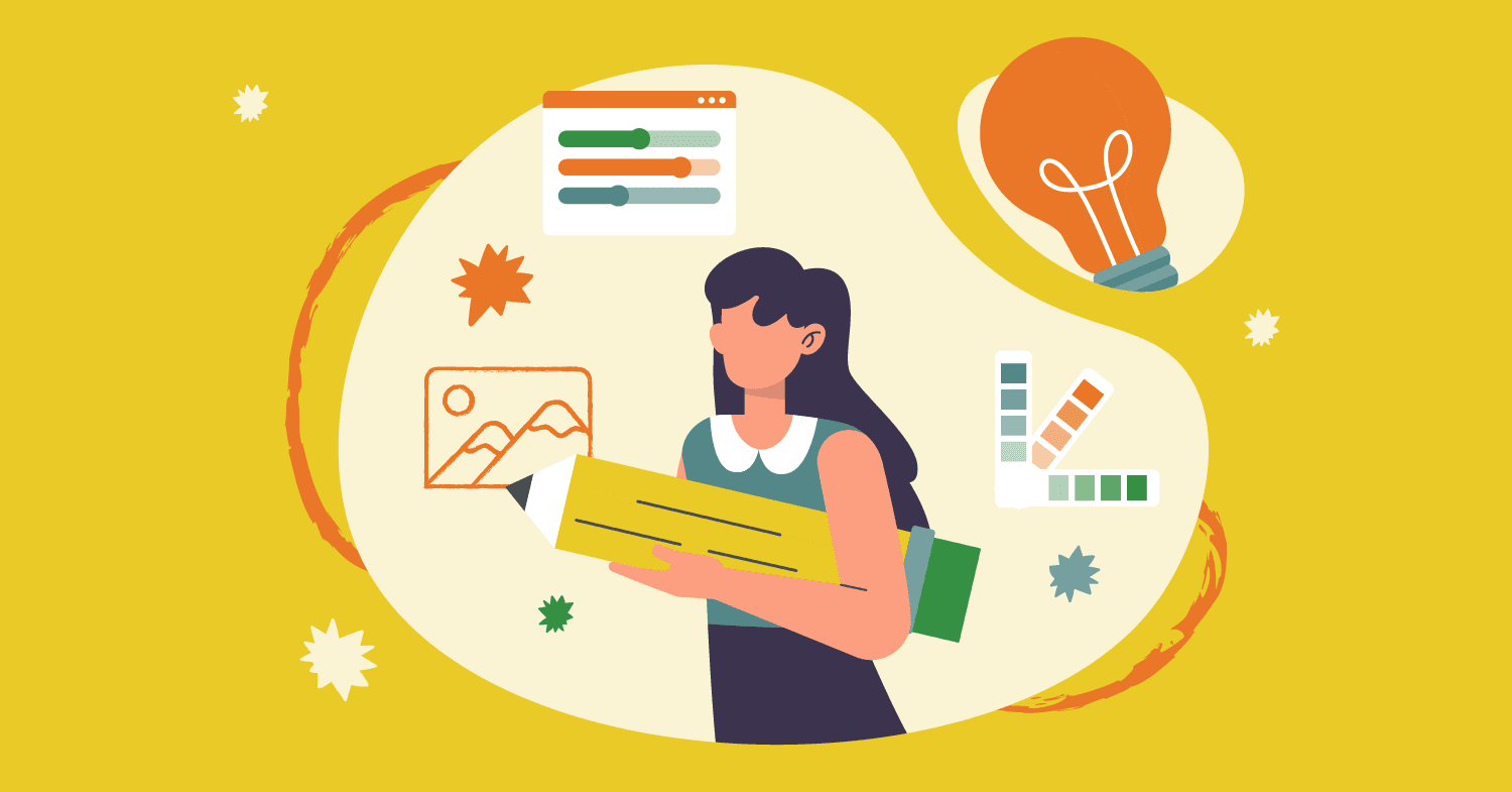 Blog design visuals